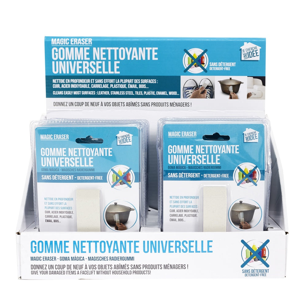JE CHERCHE UNE IDEE Gomme efface-rayures magique