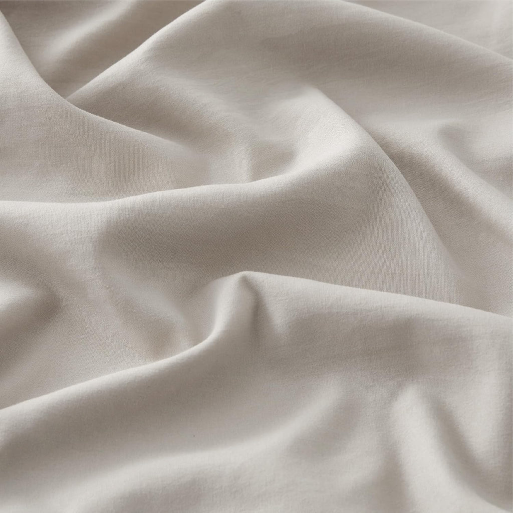 Parure de lit 200 x 200 cm, 3 pièces, naturel, doux, certifié OEKO-TEX, 90 % polyester, microfibre, ensemble de lit