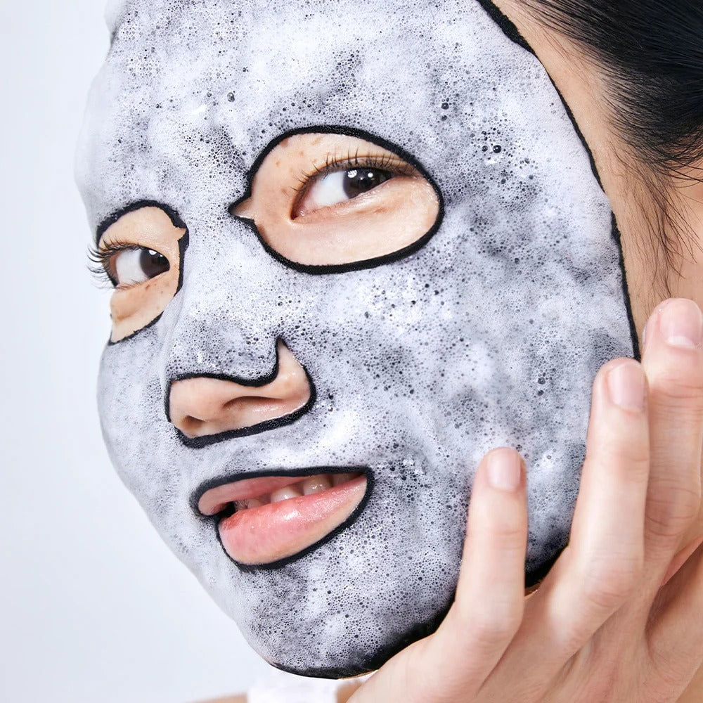 Dr.Jart+ Dermask Porecting Solution Masque Bulle au Charbon, Lot de 5, sans rinçage