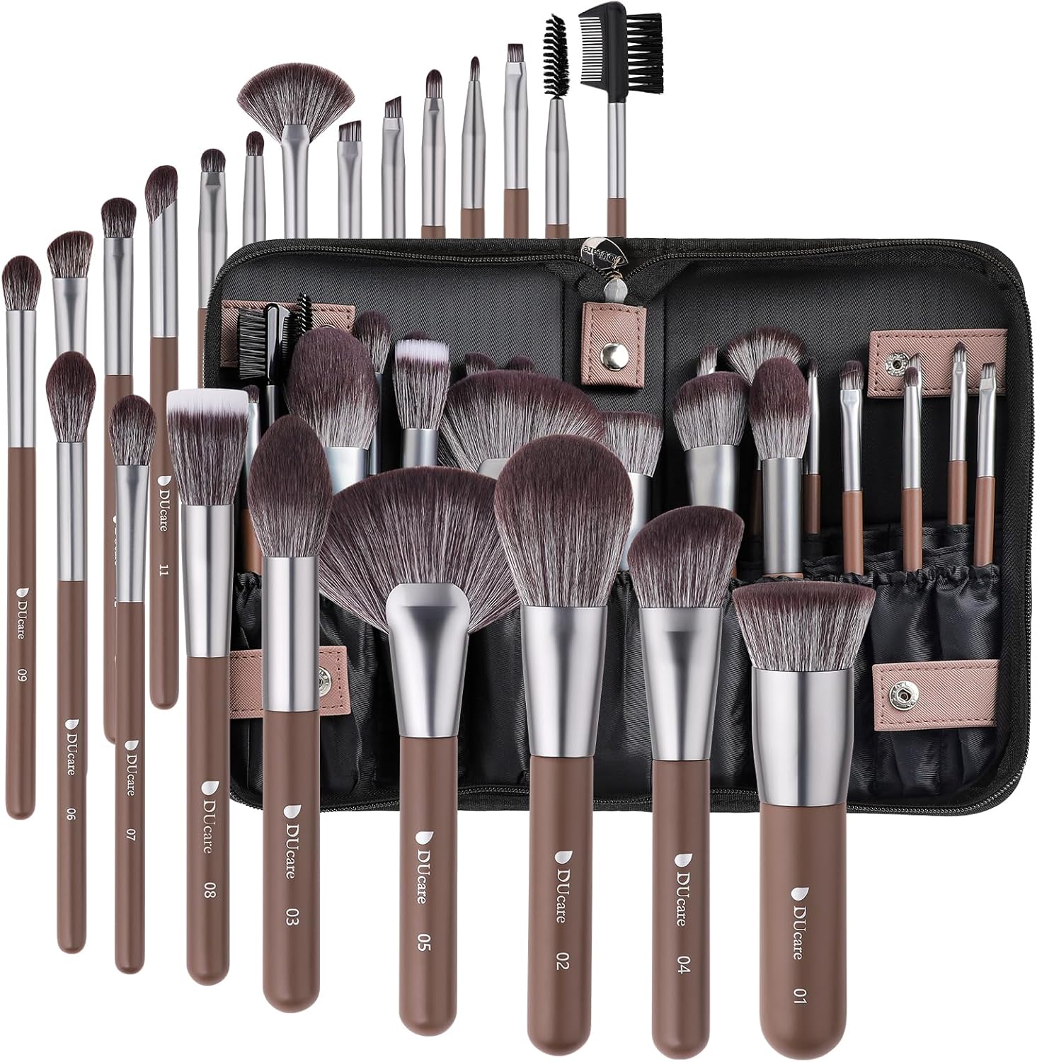 DUcare Trousse de 22 pinceaux de maquillage