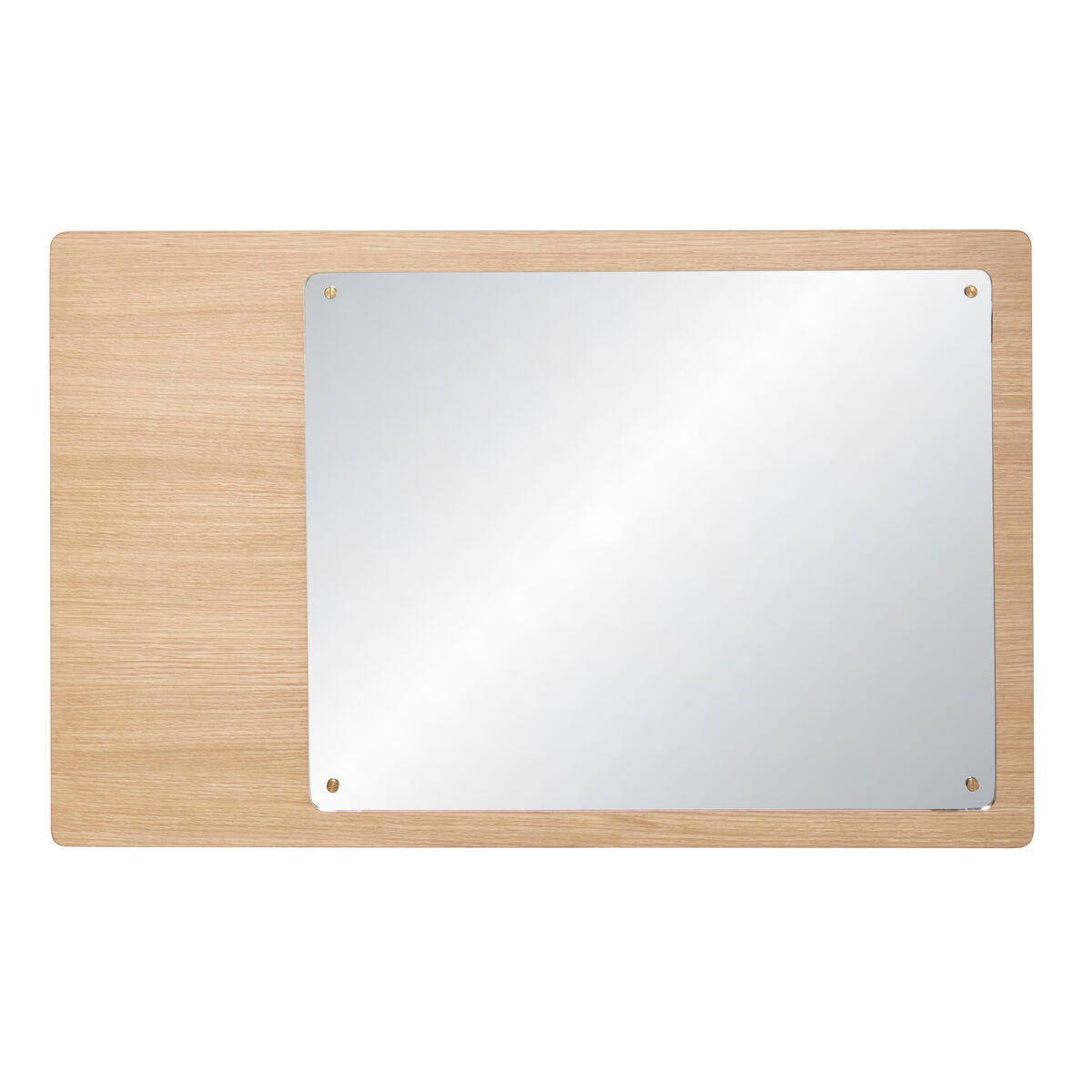 Hübsch Split Miroir magnétique naturel