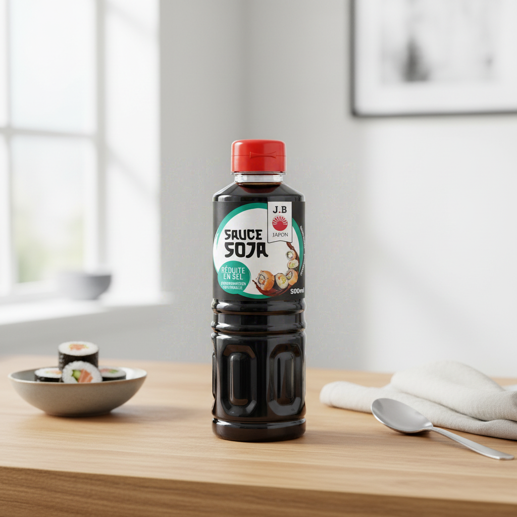JB Japon Sauce soja réduite en sel - 500 ml