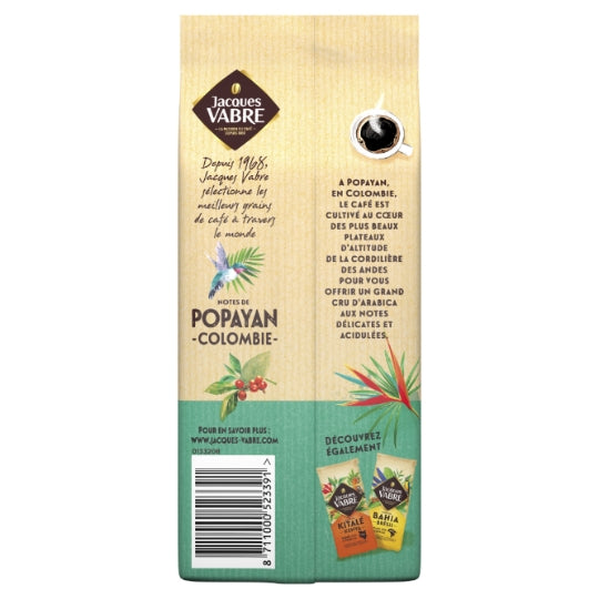 JACQUES VABRE cafe moulu popay 250g