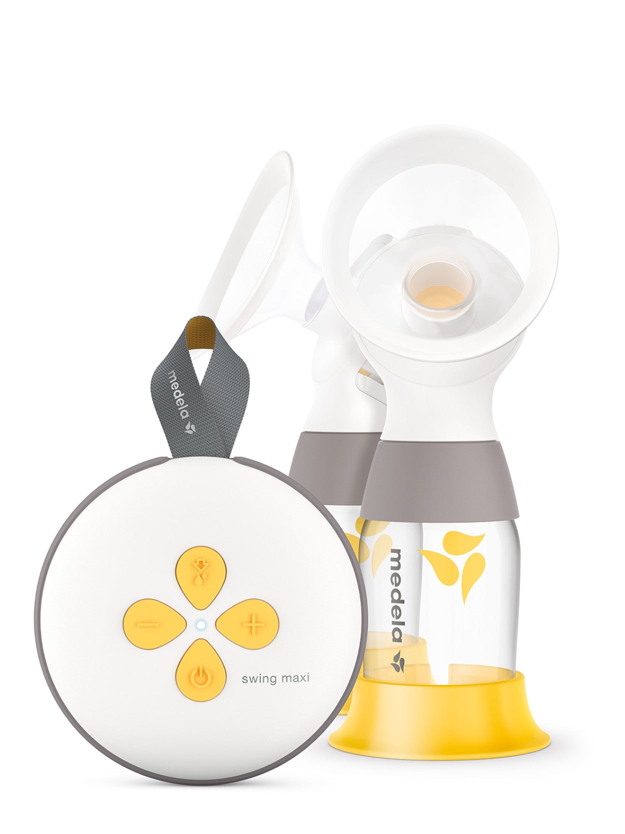 MEDELA Swing Maxi RD - Tire-lait électrique double, coquilles 21/24 mm