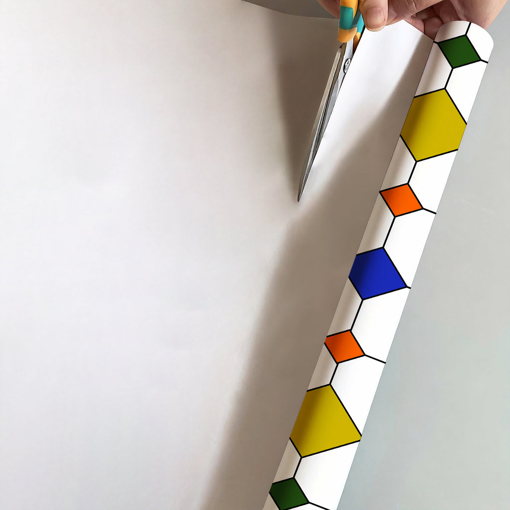 Murgall Rouleau de film décoratif pour vitre diamant prismatique - 60 x 305 cm