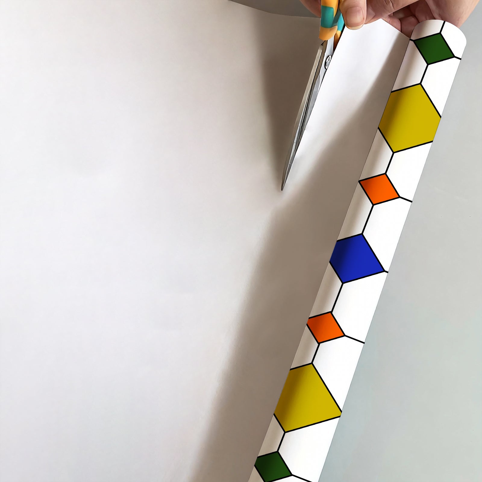 Murgall Rouleau de film décoratif pour vitre diamant prismatique - 60 x 305 cm