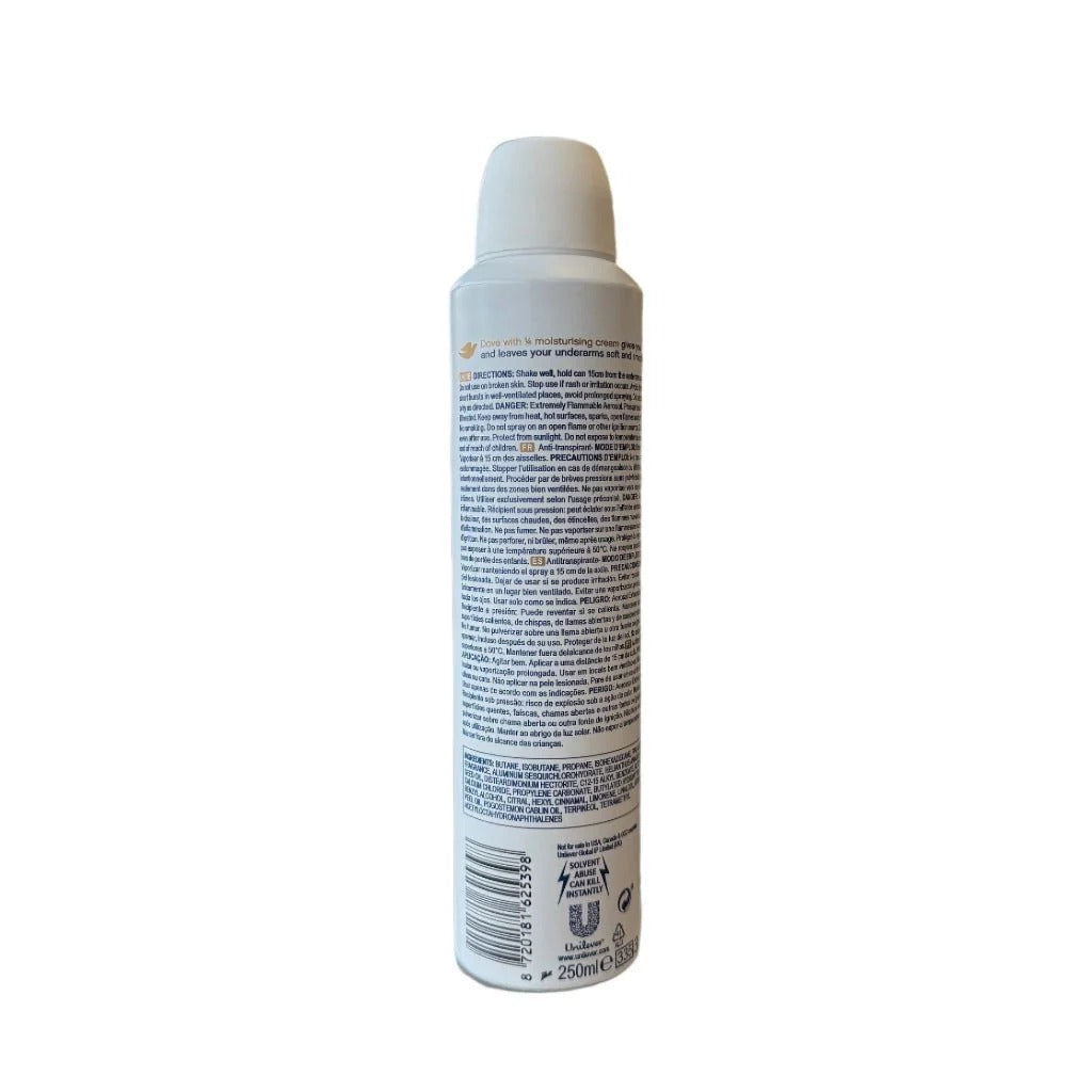 DOVE Déodorant Spray Frais - 250 ml