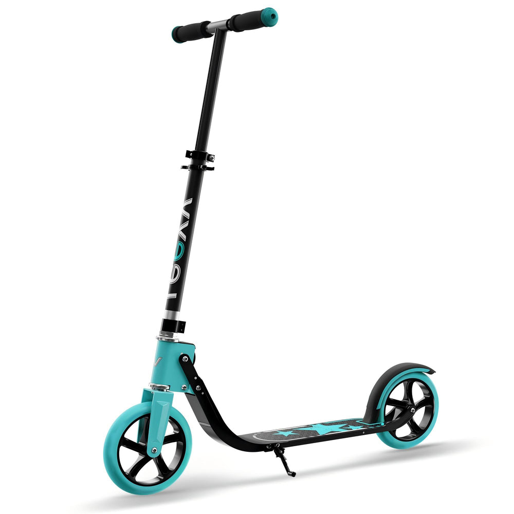 LEEYV Trottinette RV205, trottinette pour enfants de 6 à 12 ans et pour adultes, charge maximale 100 kg, hauteur réglable, légère, à 2 roues