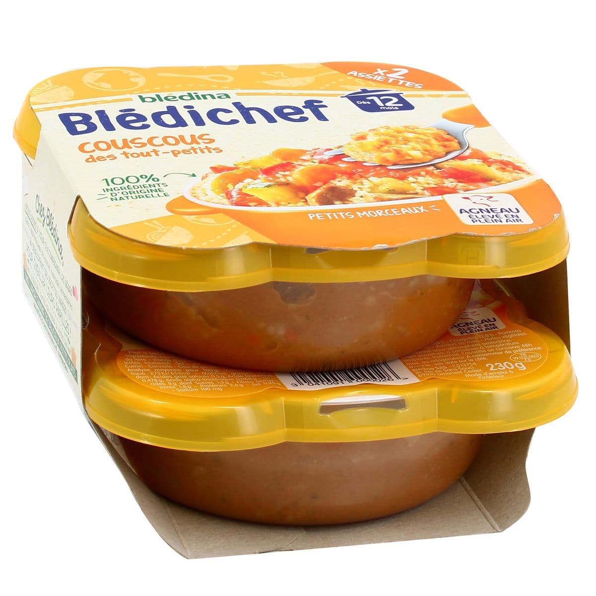 Bledichef couscous 2x230g