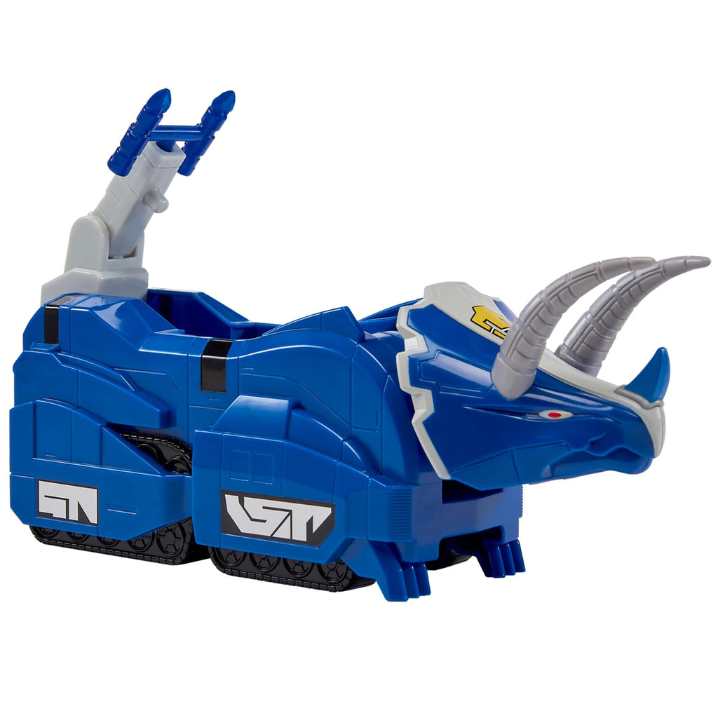POWER RANGERS Collection Megazord Figurine Articulée et Combinable Zord 20 cm - Tricératops Dinozord