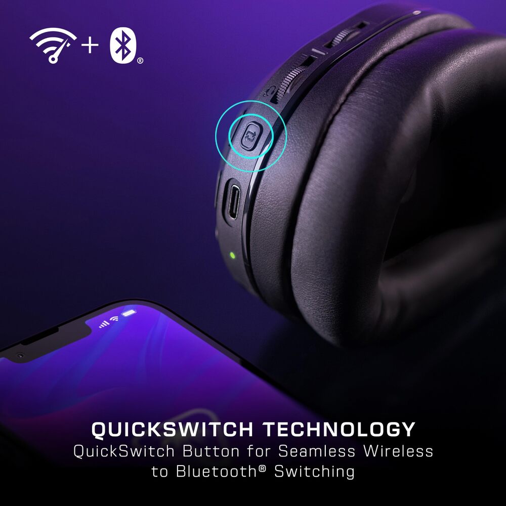 TURTLE BEACH Stealth 500 Xbox Casque Gaming Sans Fil - Micro Muet par Basculement - Xbox Series X|S, Xbox One, PC, Switch 2 & Mobile - Noir