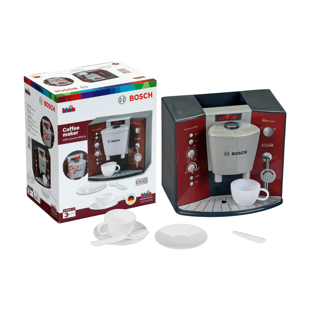 Klein Bosch Machine à Expresso Jouet 9569 avec Son et Accessoires