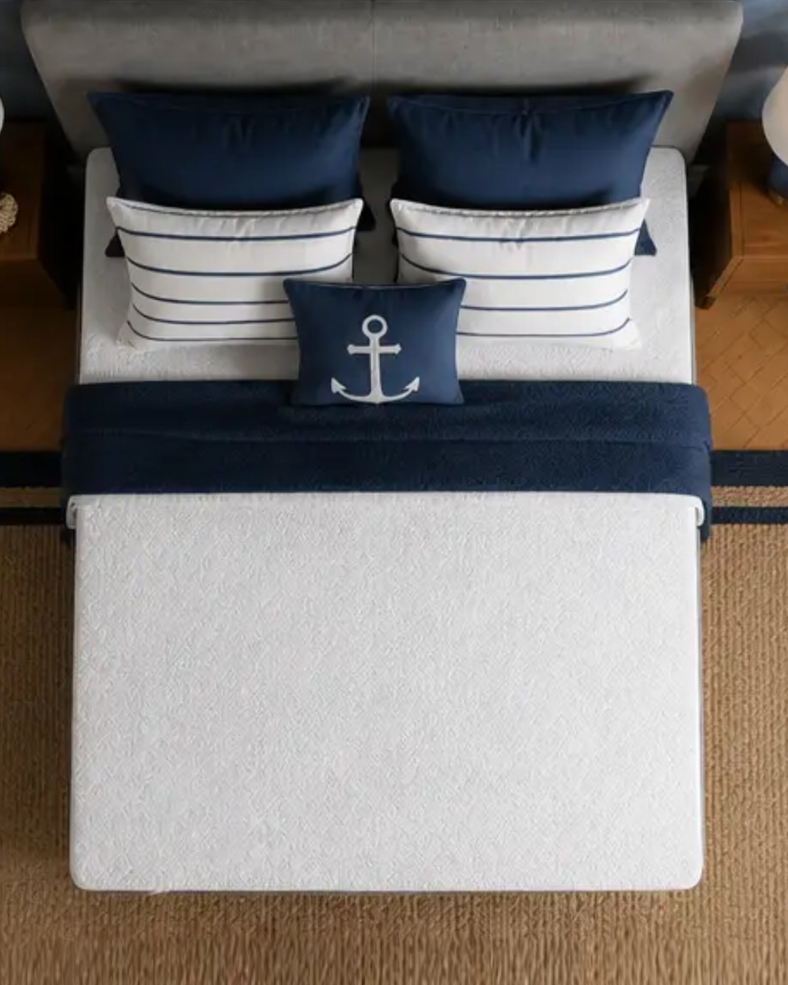 MENDALE Surmatelas en mousse à mémoire 5 cm - confortable, soulage des points de pression, ultra doux et hypoallergénique, 180 x 200 cm