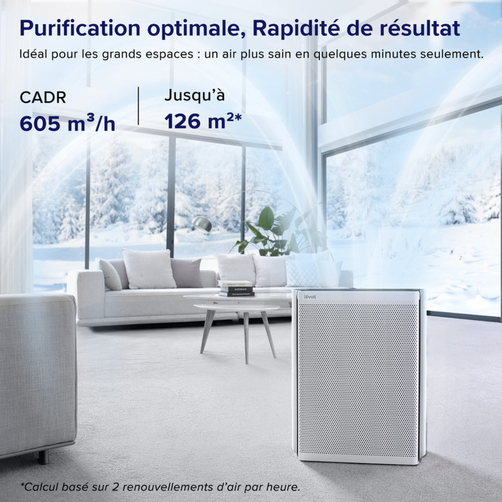 LEVOIT EL551S EverestAir Smart Purificateur d'air