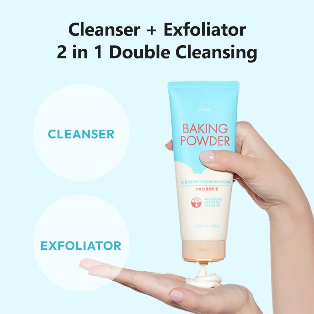 ETUDE Mousse Nettoyante en Profondeur BB Levure Chimique 160 ml