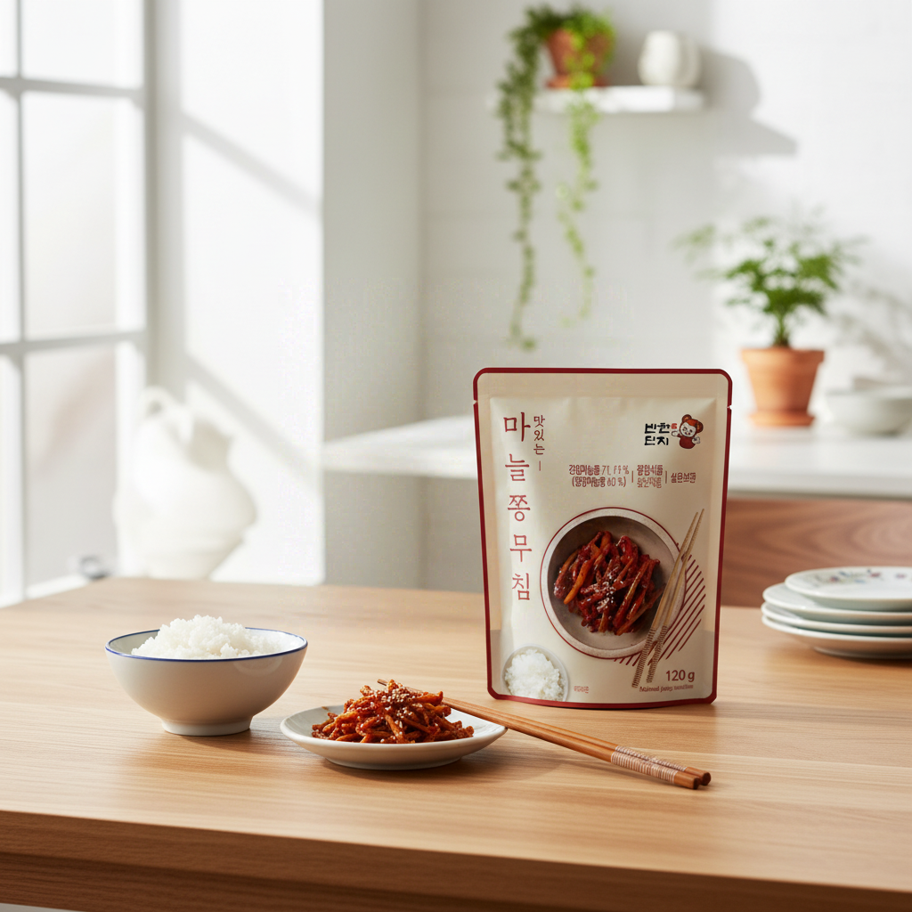 BANCHANDANJI Tiges d’ail assaisonnées 120g