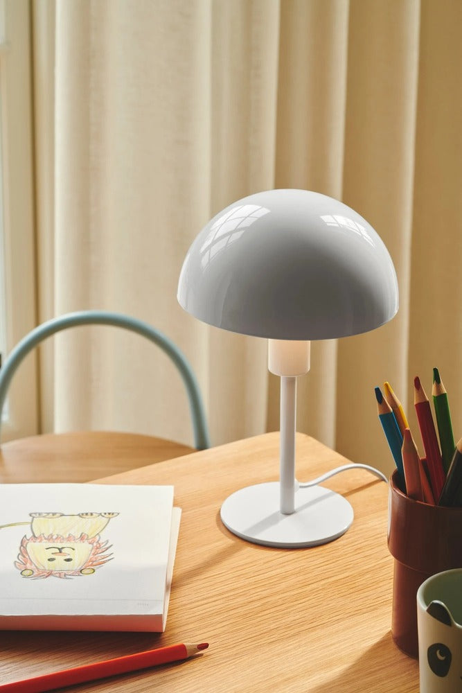 Lampe à poser ELLEN Mini métal blanc IP20 E14 - Nordlux, Intérieur