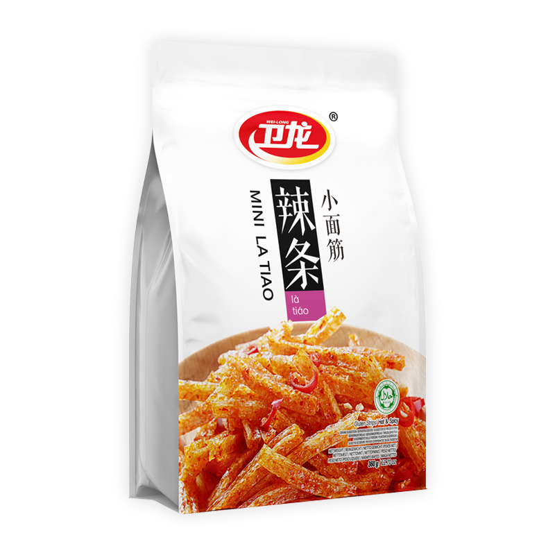 Wei Long Petits bâtonnets épicés - Épicé 360 g (contient 12 sachets)
