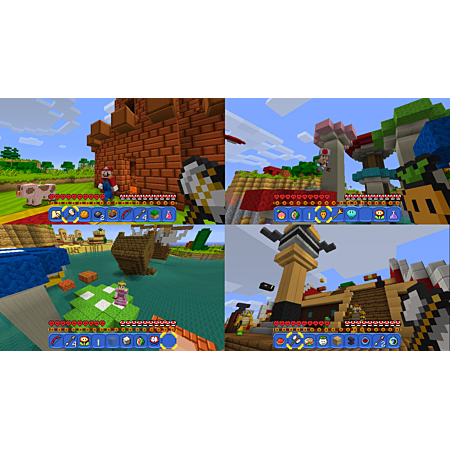 Nintendo Minecraft - Jeu Nintendo Switch - Version française - Super Mario Mash-Up inclus