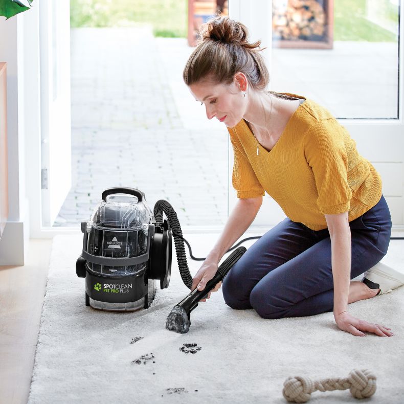Bissell SpotClean Pet Pro Plus Nettoyeur portable pour tapis et tissus d'ameublement - Noir/Vert