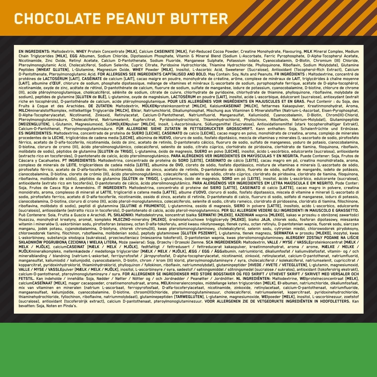 Optimum Nutrition Gold Standard 100 % Caséine en Poudre, Cookies & Cream 924 g (28 Portions)