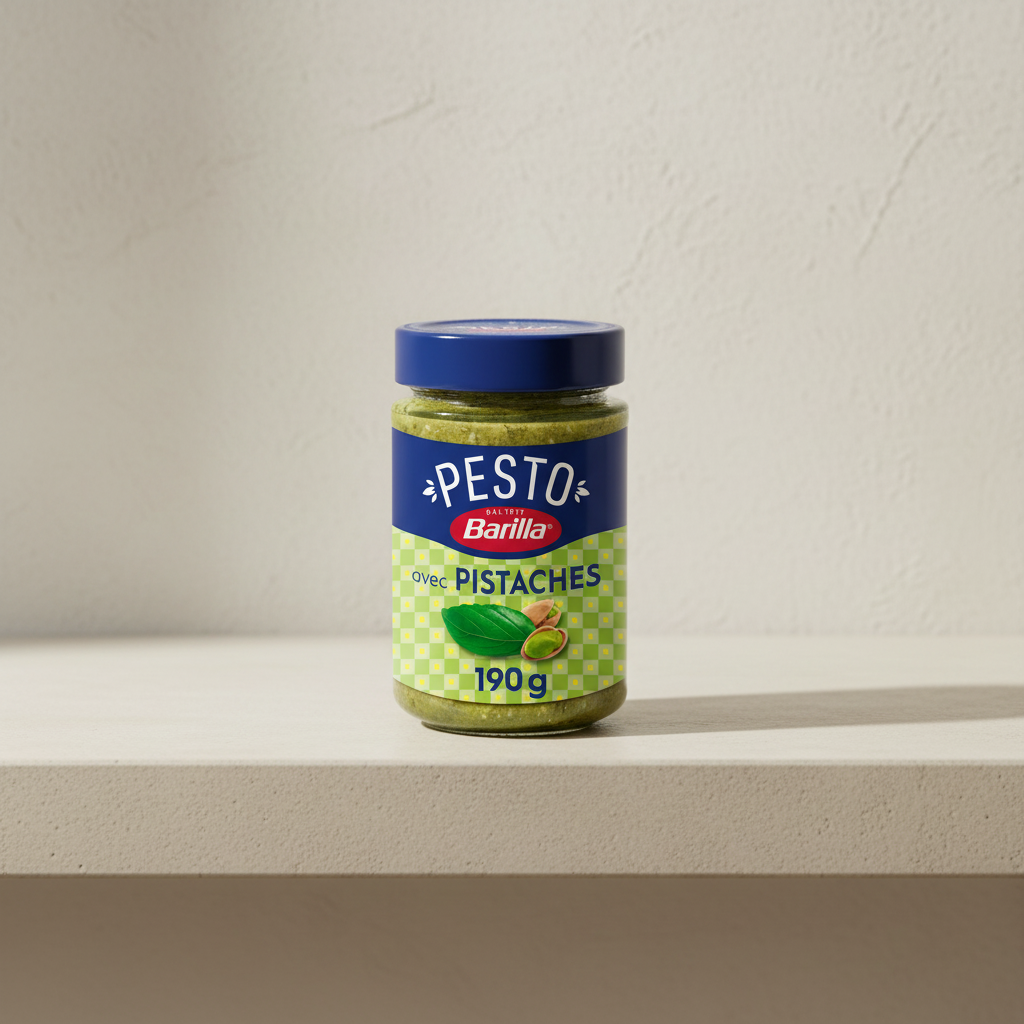 Barilla Pesto pistache et basilic - 190 g