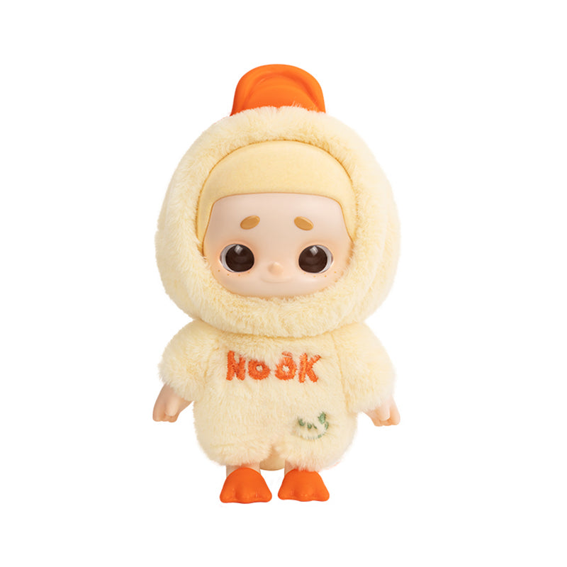52TOYS Série NOOK OOTD Boîte Mystère Peluche Pendentif de Collection Tendance & Figurine Décorative Une Figurine Aléatoire par Commande