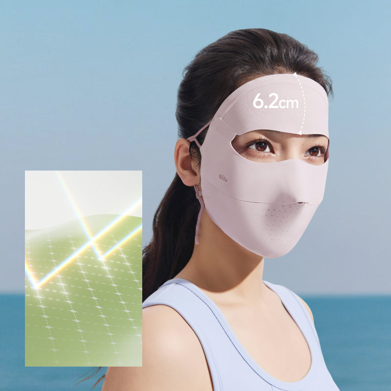 Beneunder Masque de protection solaire léger et sans fil AL01d - Gris lotus - F (Taille unique)