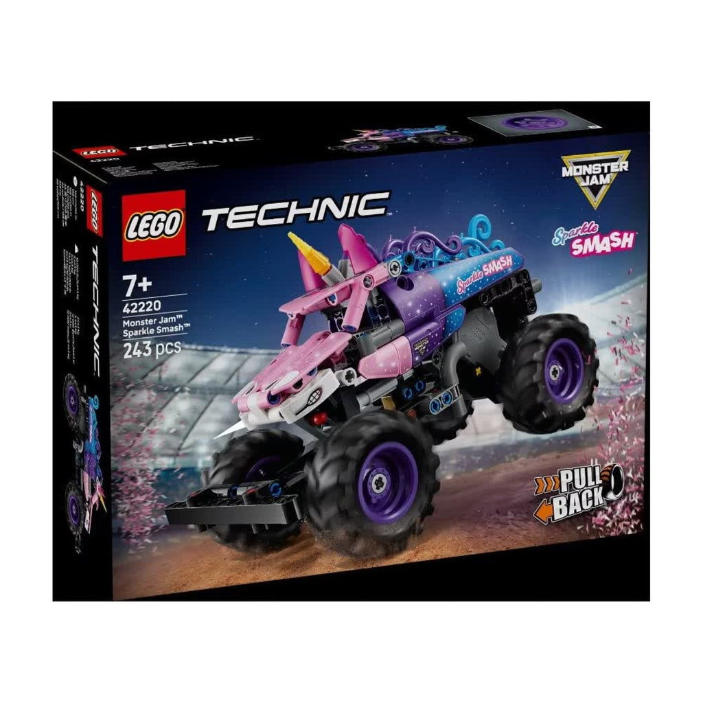LEGO Technic 42220 Monster Jam™ Sparkle Smash™ à rétrofriction