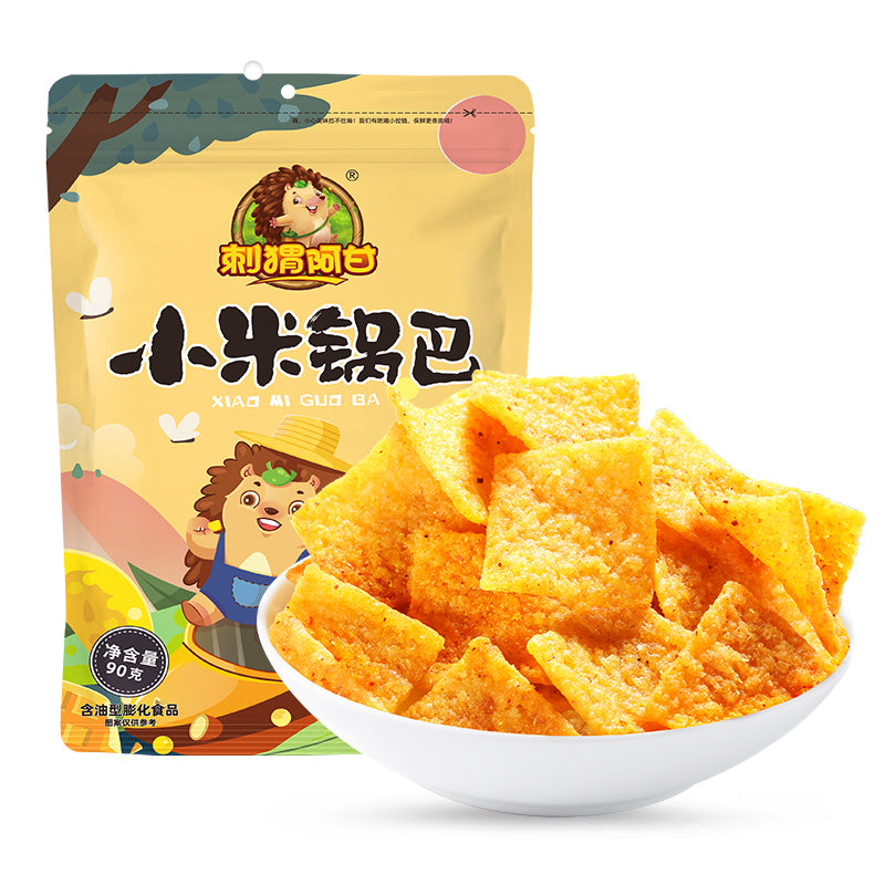 Hedgehog Agan snack soufflé crustes de riz au millet 90 g