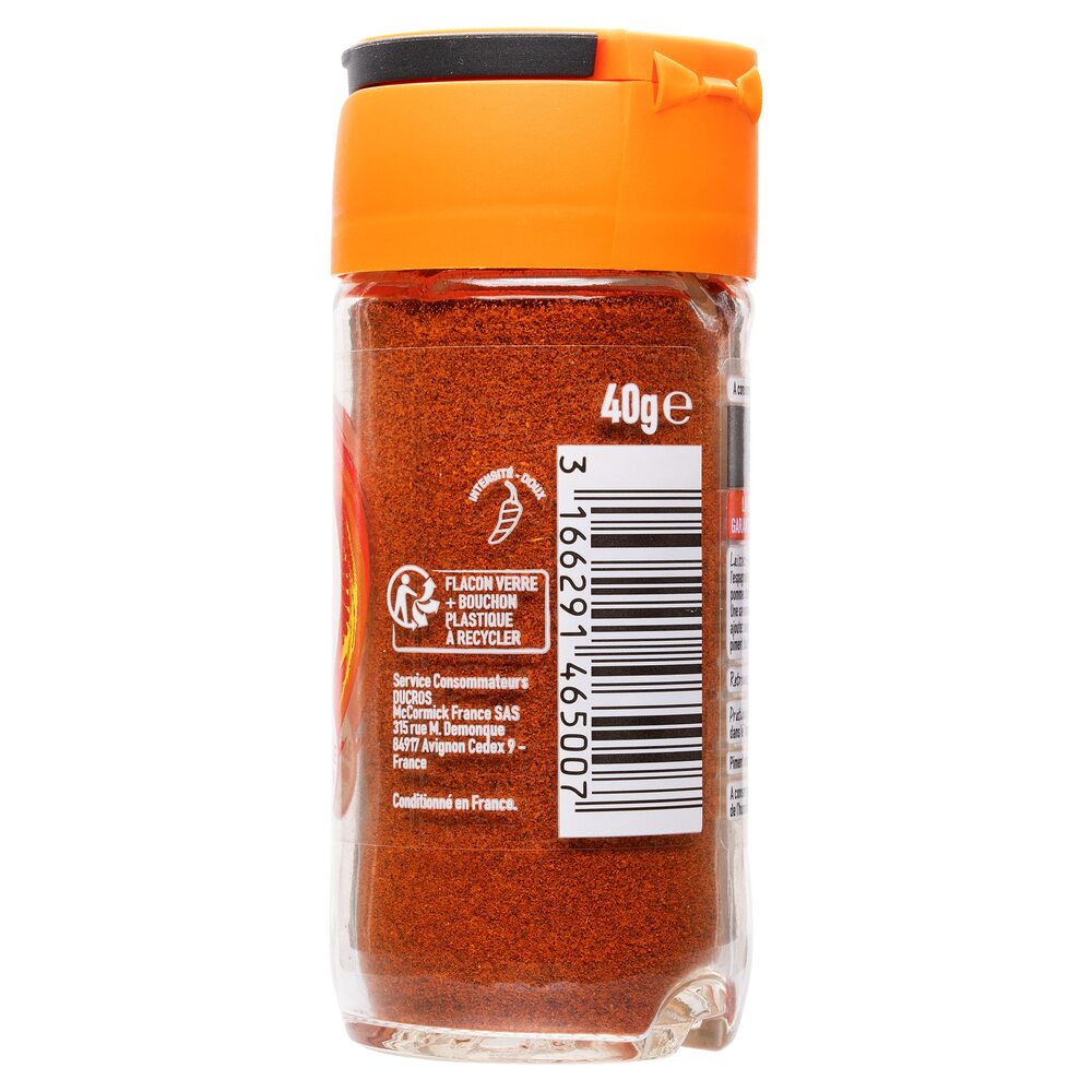 Ducros Paprika doux en poudre 40 g