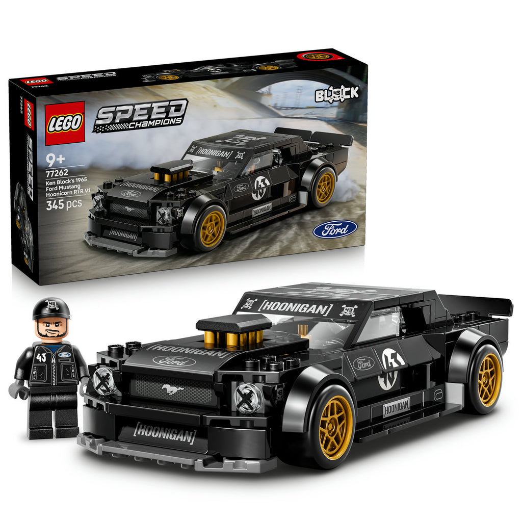 LEGO Speed Champions 77262 La Ford Mustang Hoonicorn V1 de 1965 de Ken Block