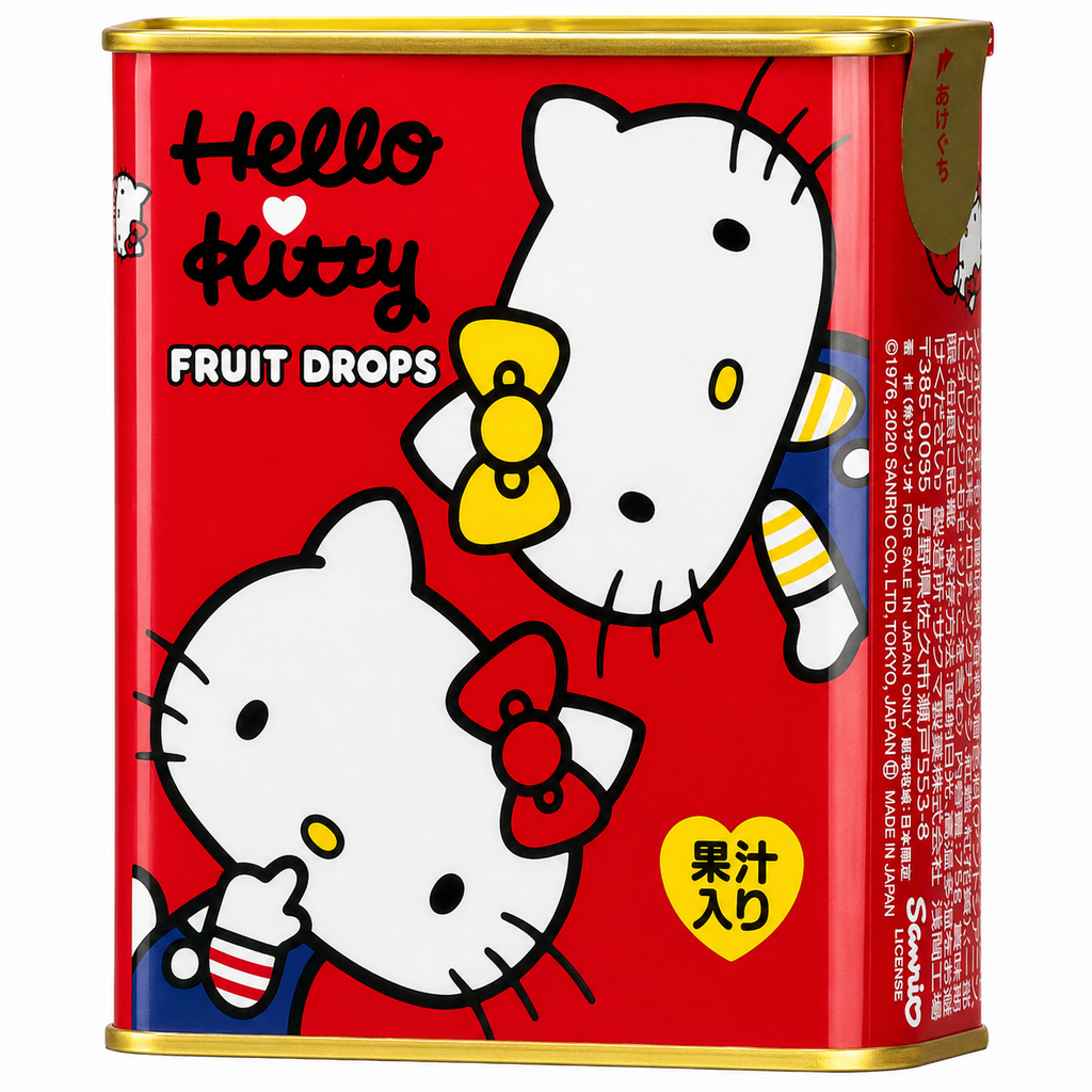 Sakura Drops Bonbons gélifiés Hello Kitty - Boîte 75 g