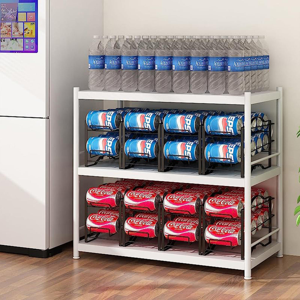 SRD Lot de 6 supports pour canettes de cola noirs, Soldes du Nouvel An, Meilleures idées cadeaux