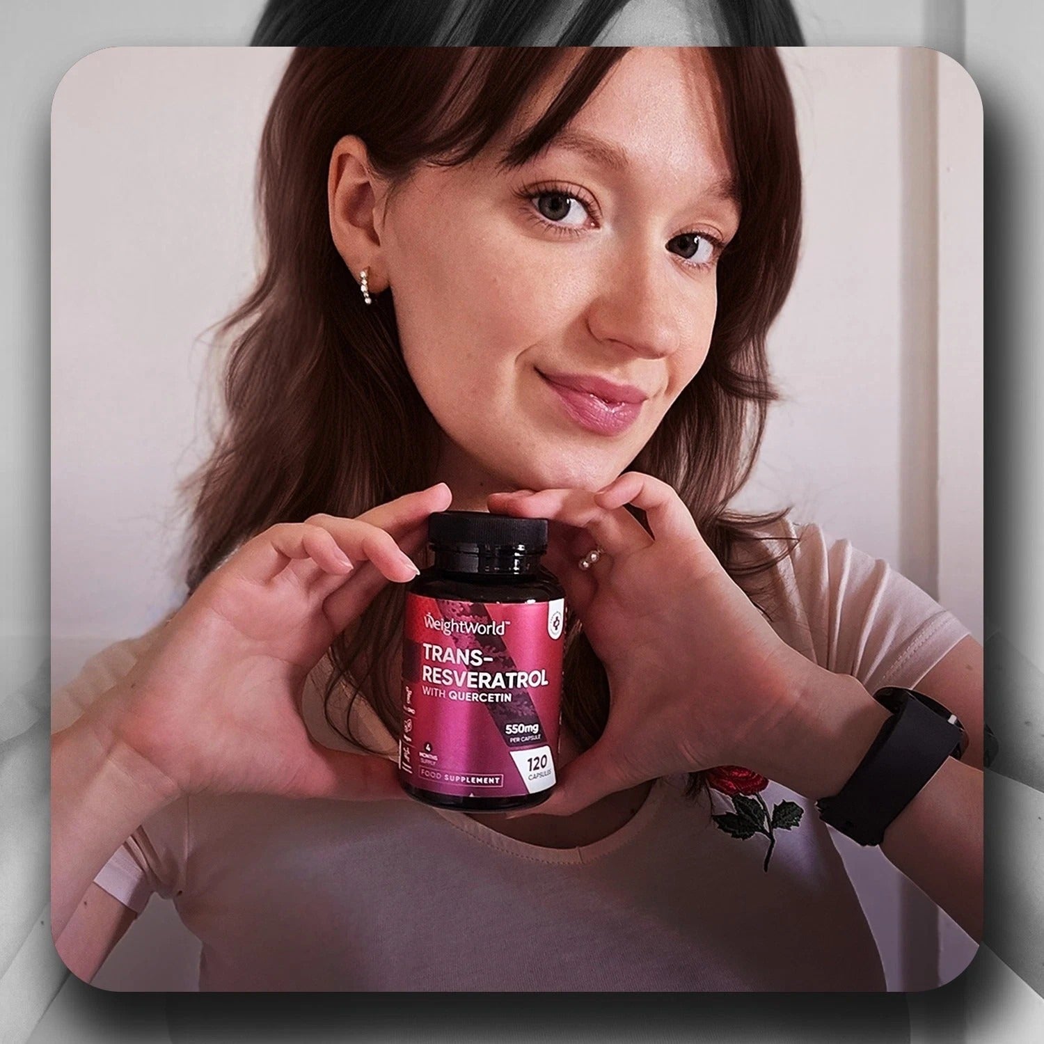 WeightWorld Trans-Réservatrol avec quercétine 550 mg 120 gélules
