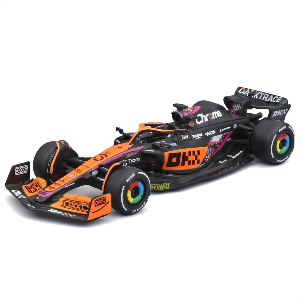 MCLAREN RACING Échelle 1/43 Formule 1 Pack de 7 Véhicules avec Présentoir