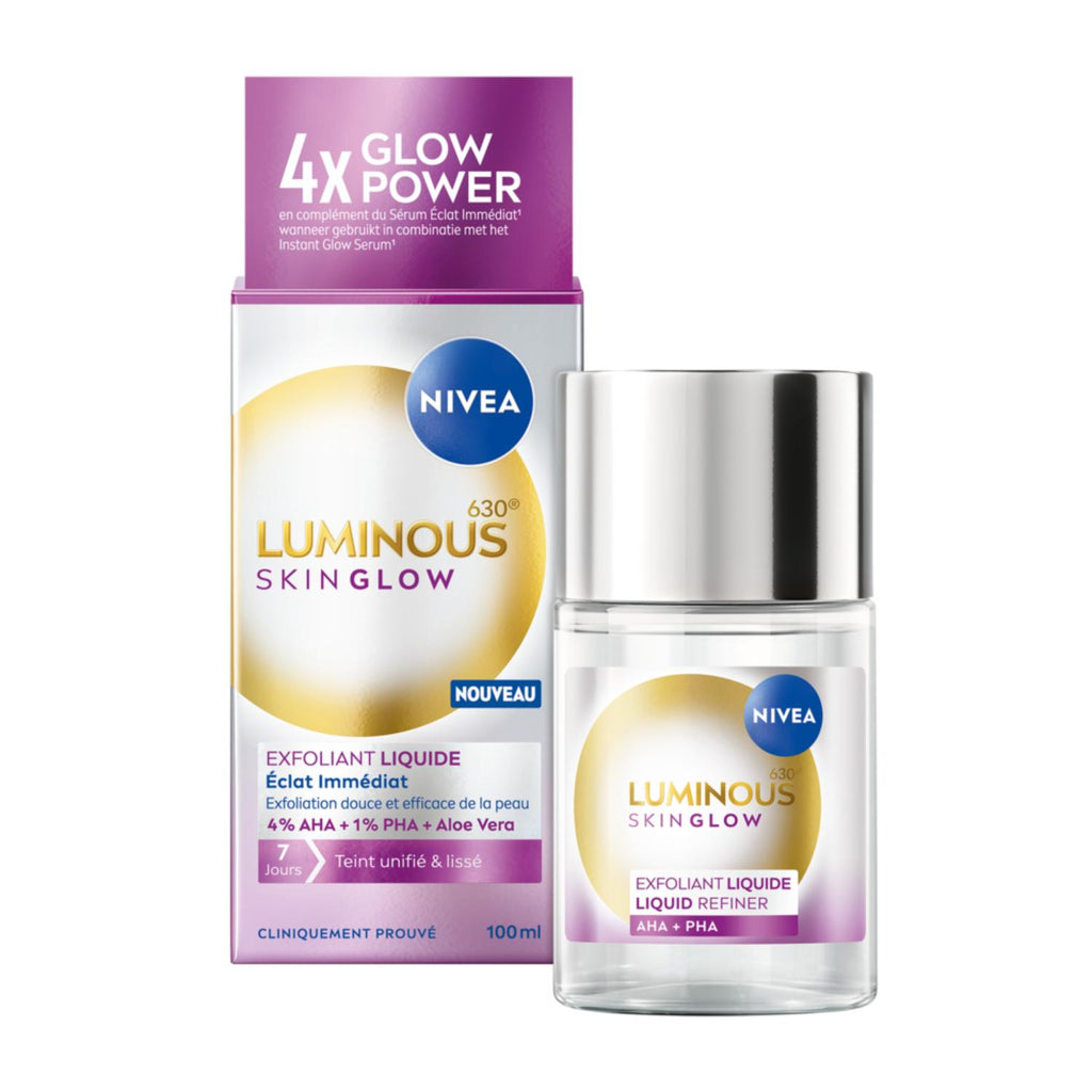 NIVEA Luminous630 Skin Glow Visage Soin Exfoliant Quotidien 100 ml
