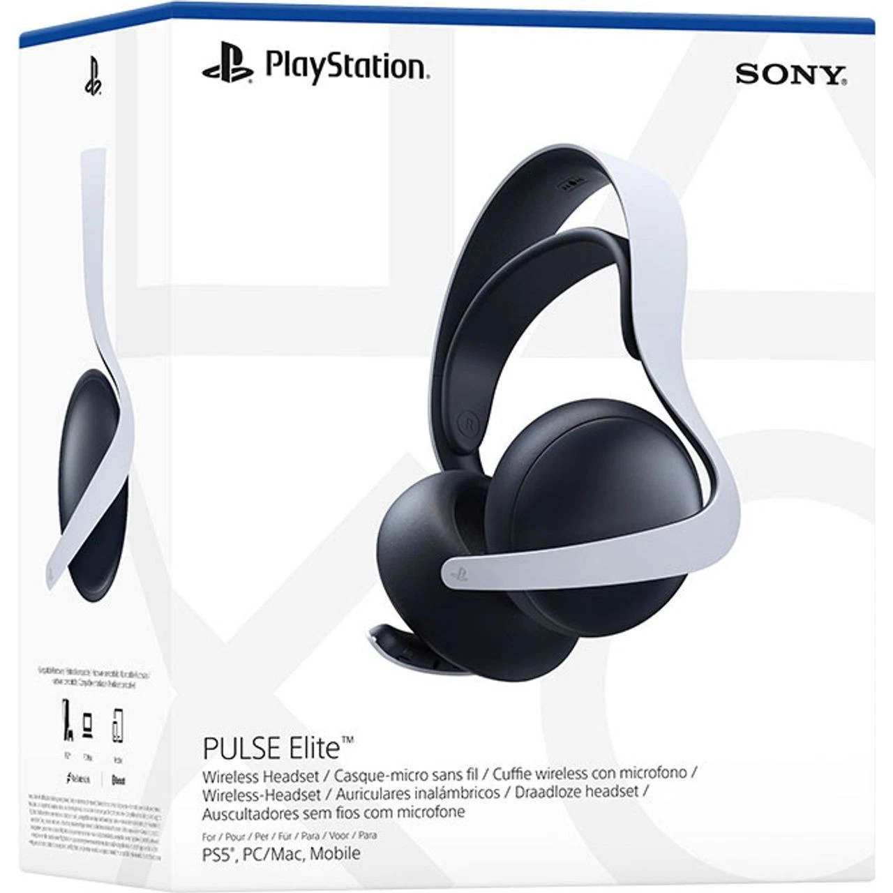Sony Pulse Elite Casque-micro sans fil - Blanc