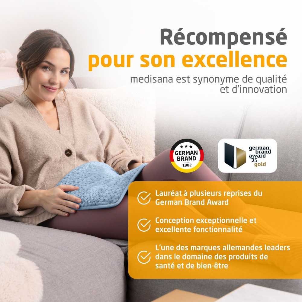 Medisana HP 515 Coussin chauffant ultra-doux 4 réglages - Bleu