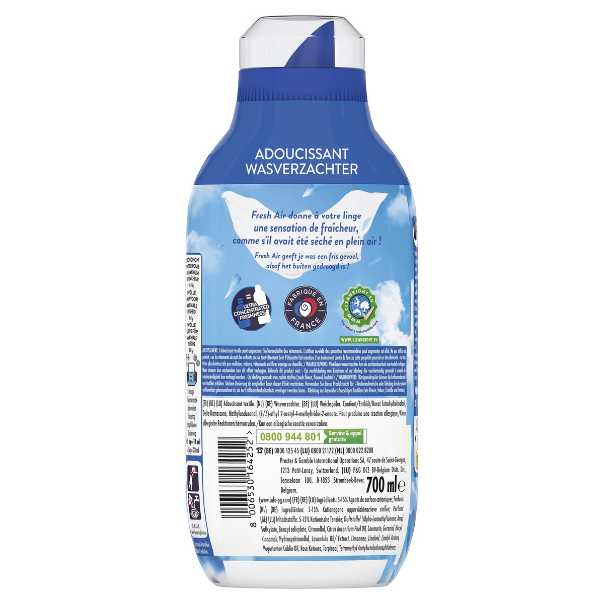Lenor Adoucissant concentré Air frais 700 ml