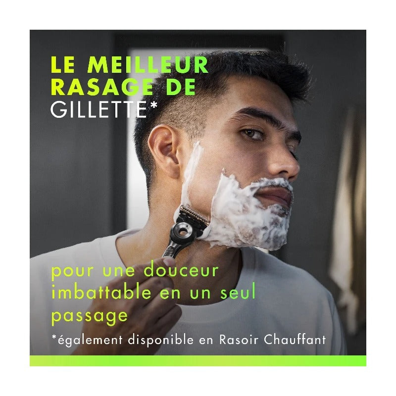 Gillette Labs H+1 Series Argenté Rasoir rechargeable avec support mural