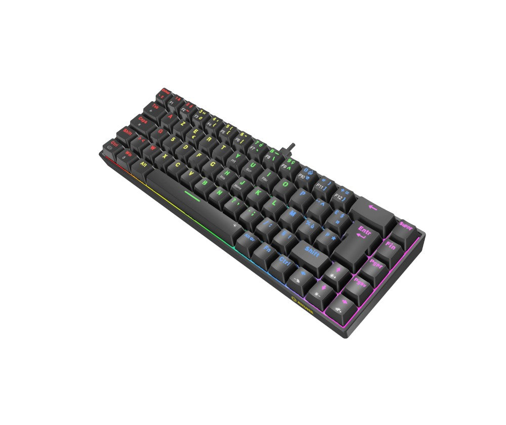 Akuma clavier gaming meka t01 mecanique 60% switch rouge