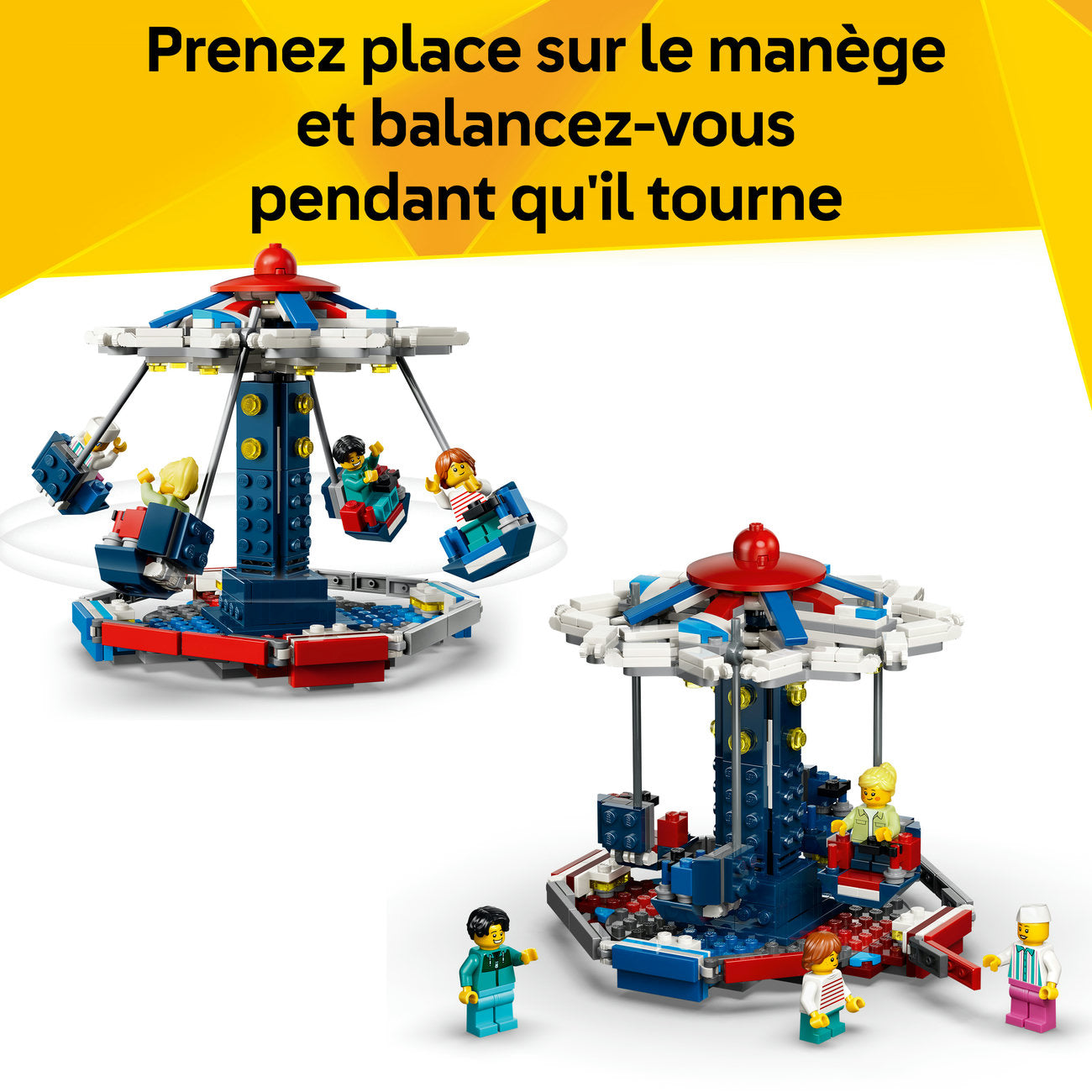 LEGO Creator 3-en-1 Ensemble de construction Grande roue légendaire 31389