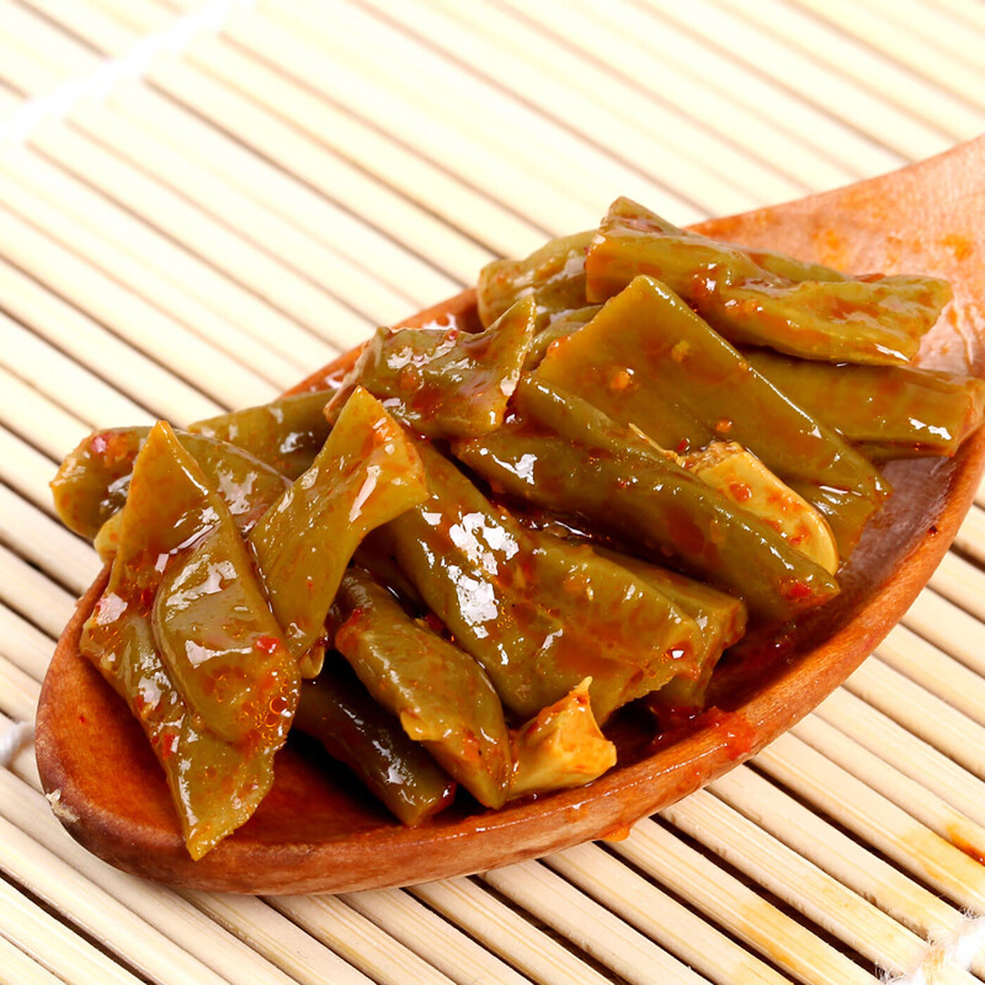Ji Xiang Ju - Haricots longs aigres et piquants 80g*5