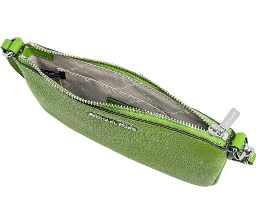 Michael Kors Jet Set Pochette à dragonne verte