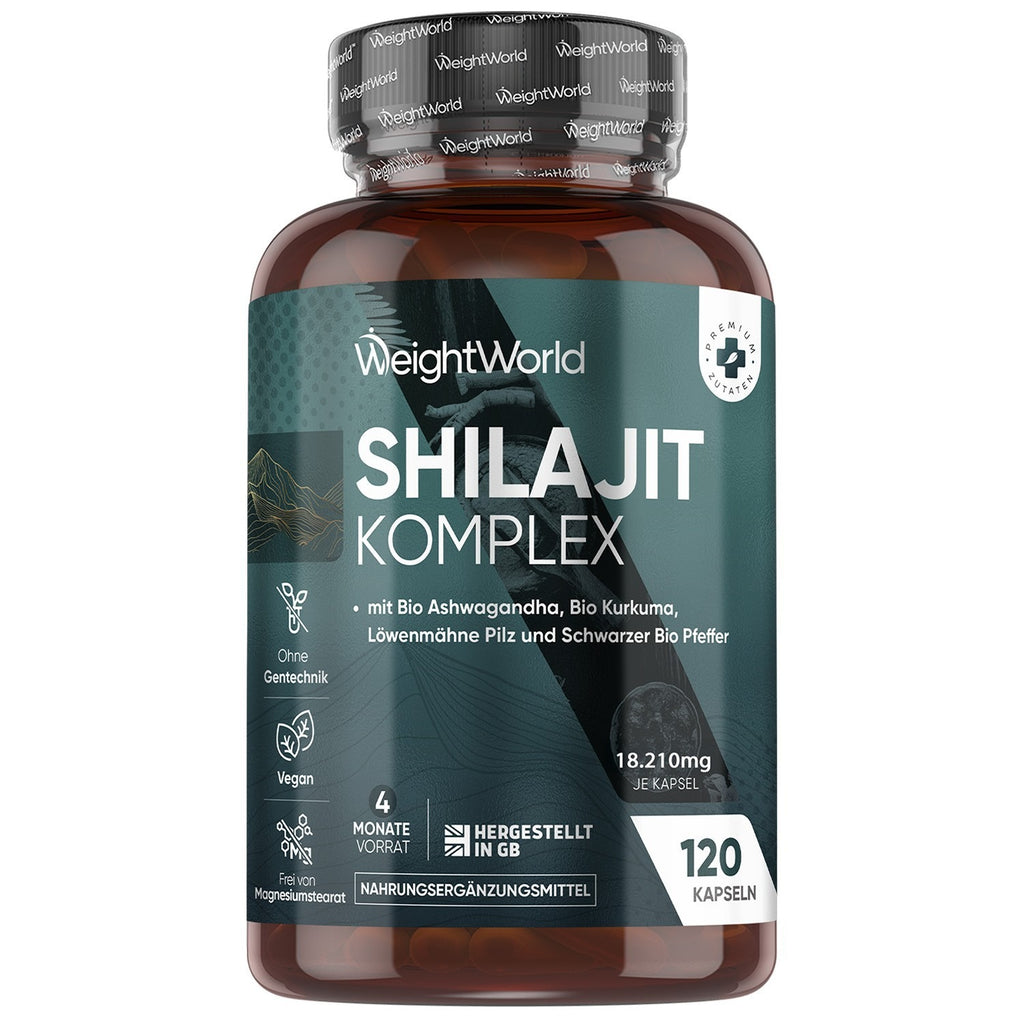 WeightWorld Complexe de Shilajit 120 gélules