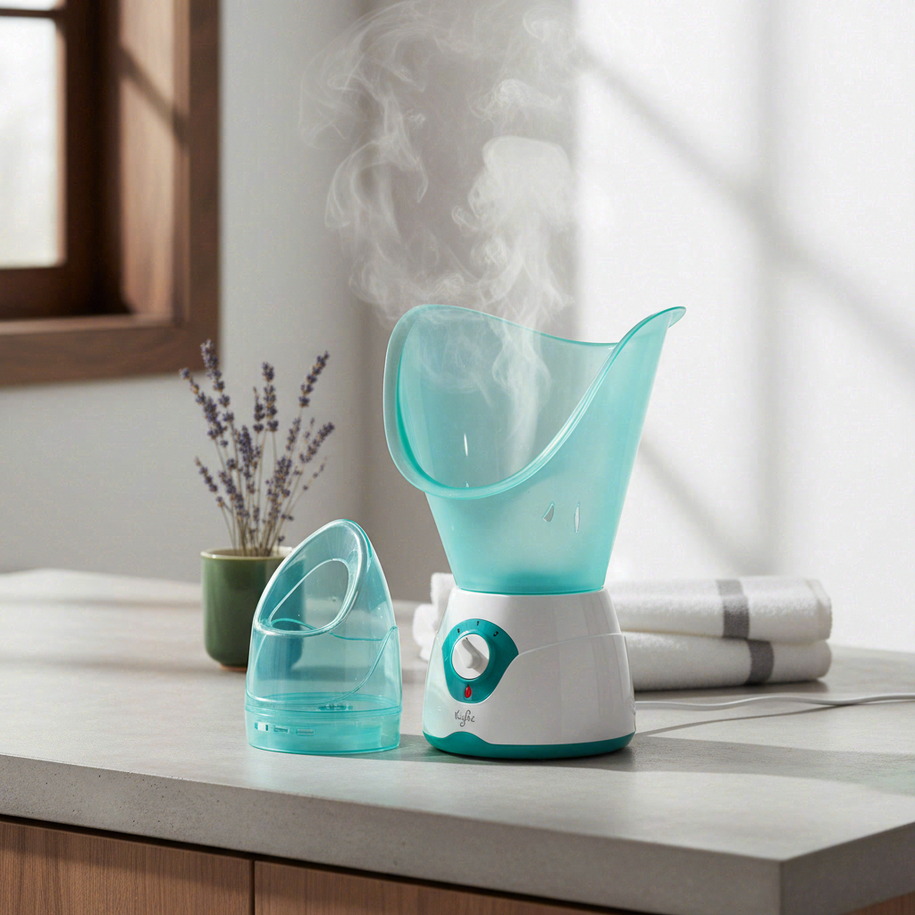 Yoghi Steam Care - Sauna Facial 2 en 1 Diffuseur d'Arômes 100 W