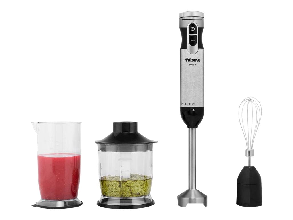 Tristar MX-4829 Kit mixeur plongeant - Acier inoxydable