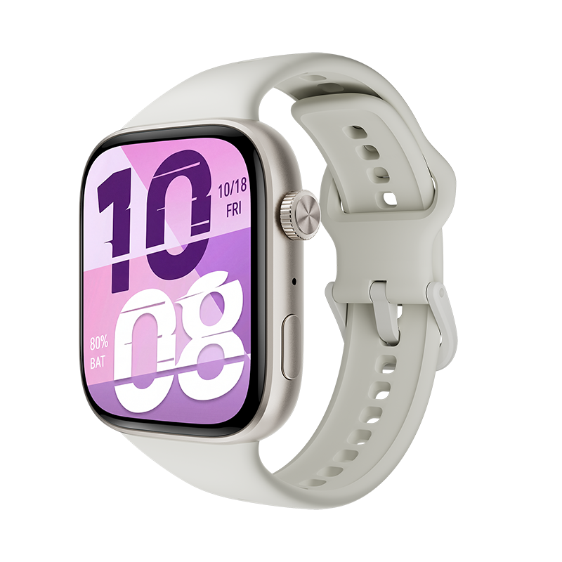 HONOR Watch X5i, 8 Mo + 128 Mo, Blanc, Autonomie de 21 jours, Sondage de santé, Bandeau en silicone