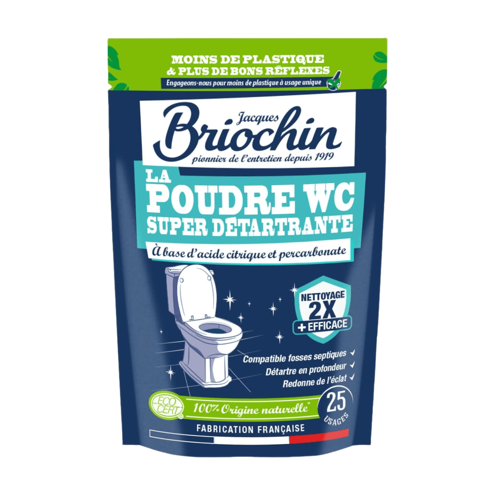 Jacques Briochin Poudre Nettoyante Mousse WC Acide Citrique 500 g